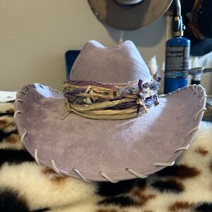 NWT Lavender Cowgirl Hat